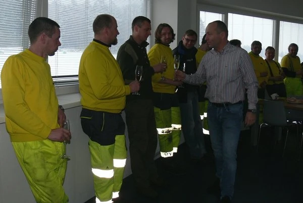 Václav Jakeš poděkoval zaměstnancům za pracovní nasazení při hromadné nehodě